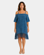 Héloïsette | Strap Dress with Fringes