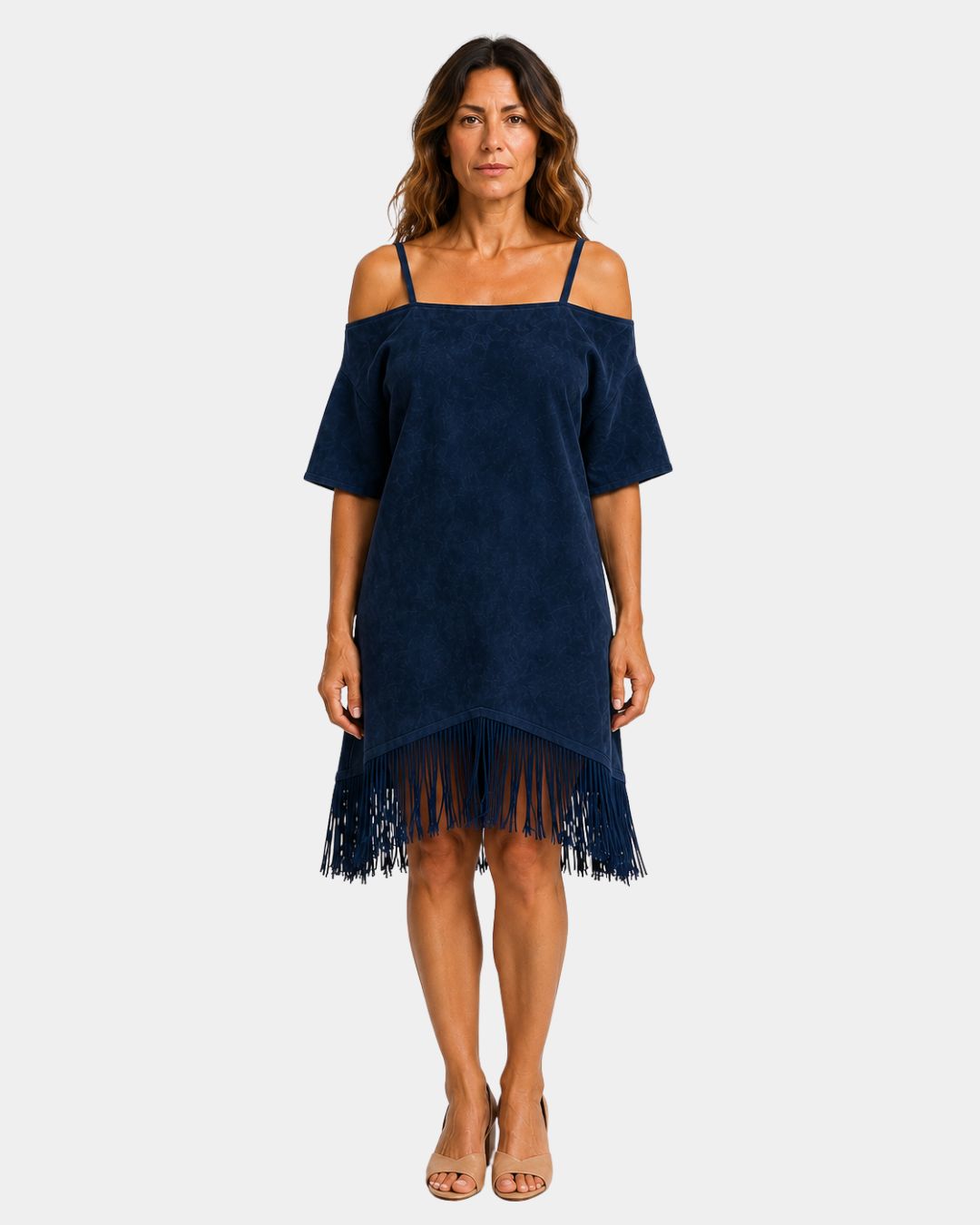 Héloïsette | Strap Dress with Fringes