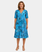 Adèle | Dress with V-neckline