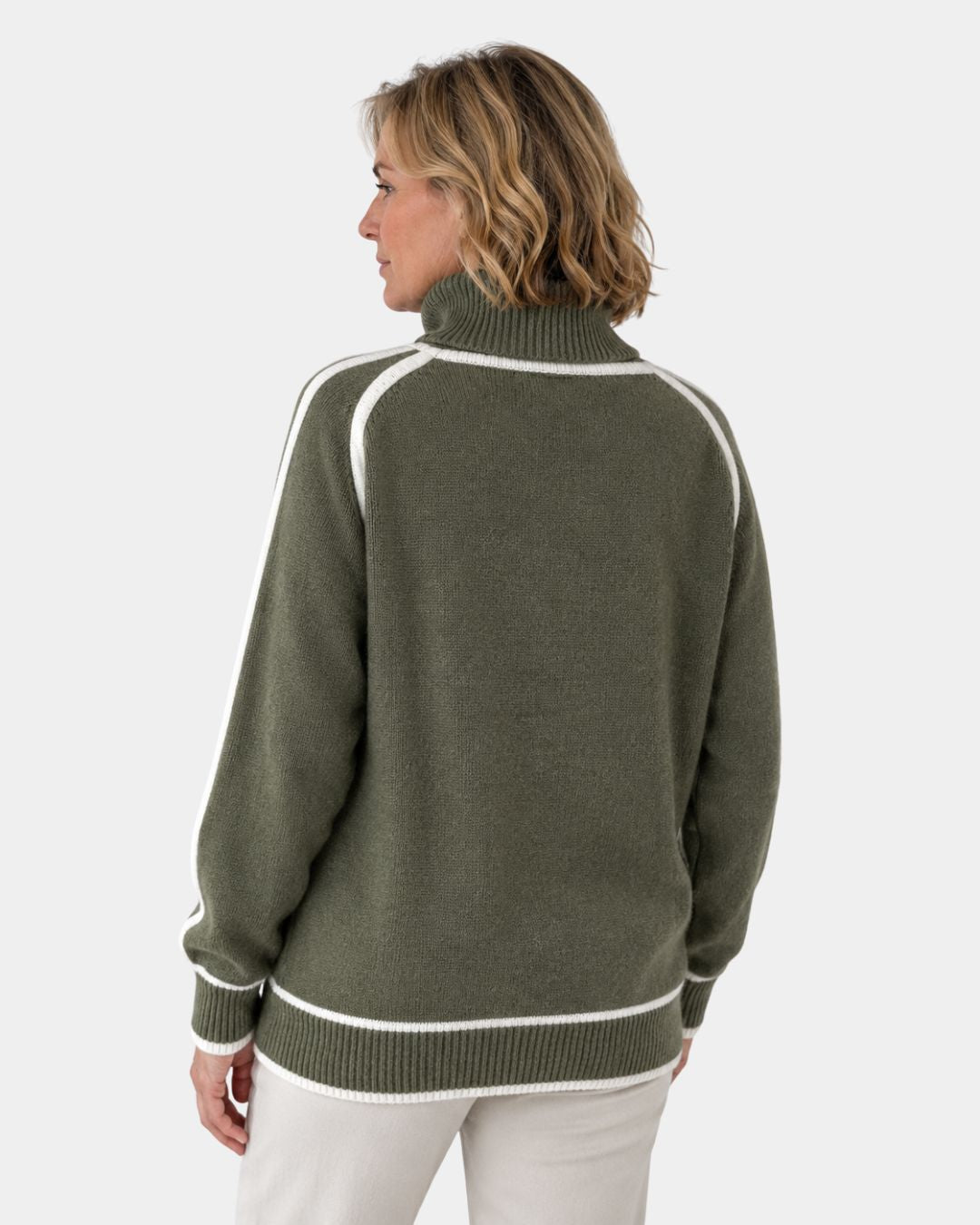Kaylee | Elegant High Neck Sweater