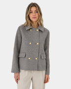 Mélisya | Elegant Coat with Collar