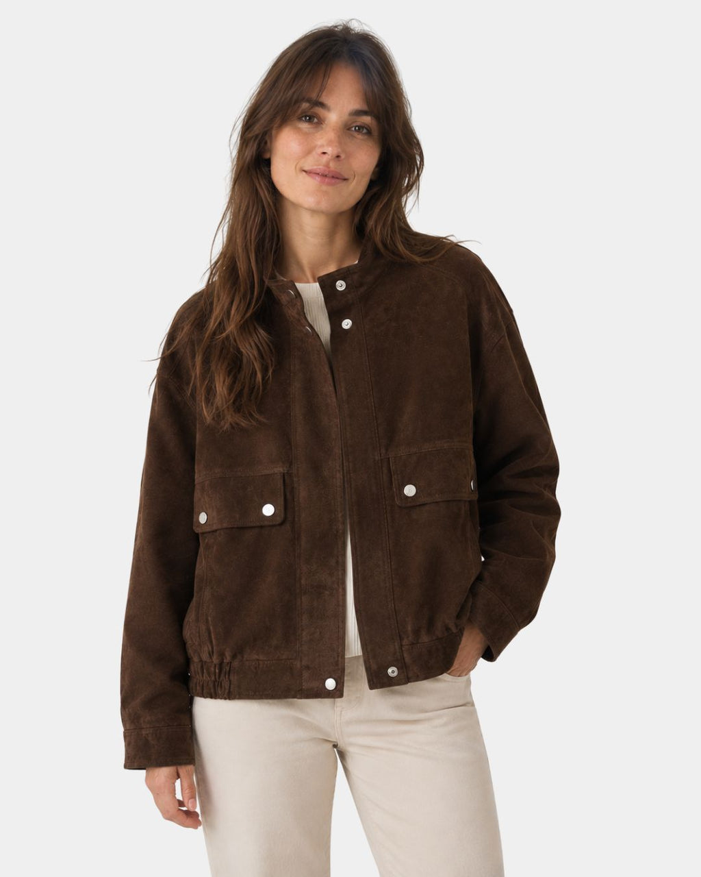 Cléoria | Short jacket with closure and pockets