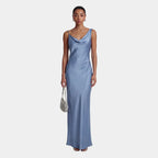 Philippine | Maxi Satin Dress for Women