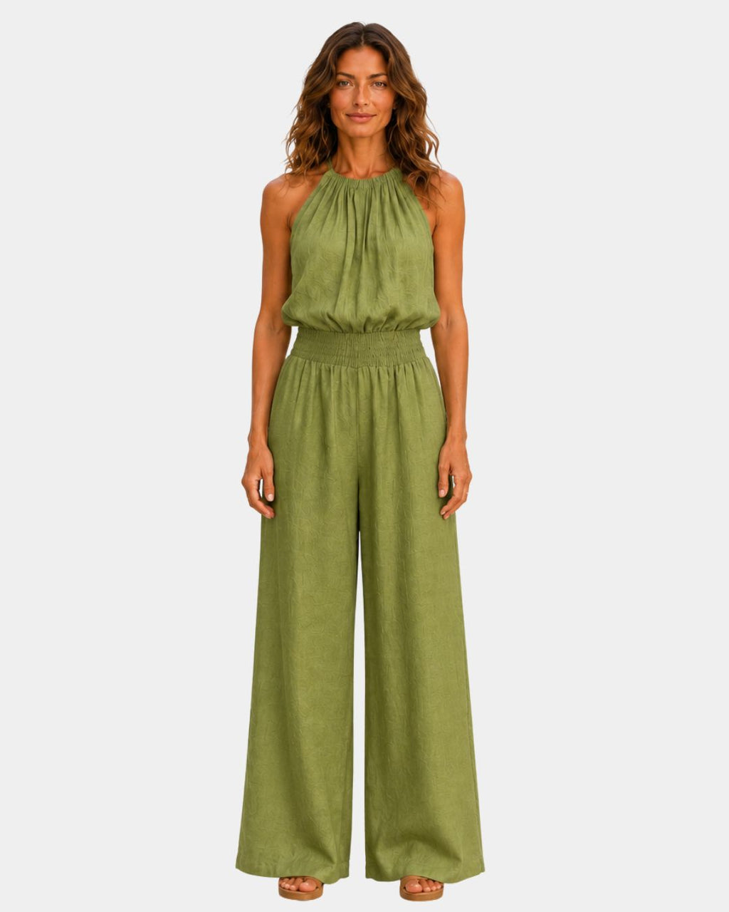 Ghisleine | Elegant Jumpsuit with Halter Neck