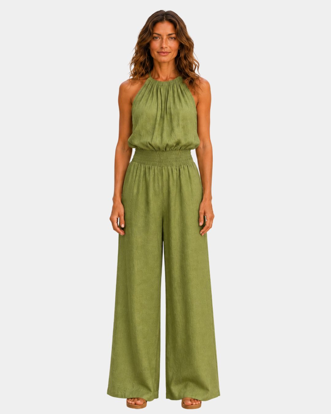 Ghisleine | Elegant Jumpsuit with Halter Neck