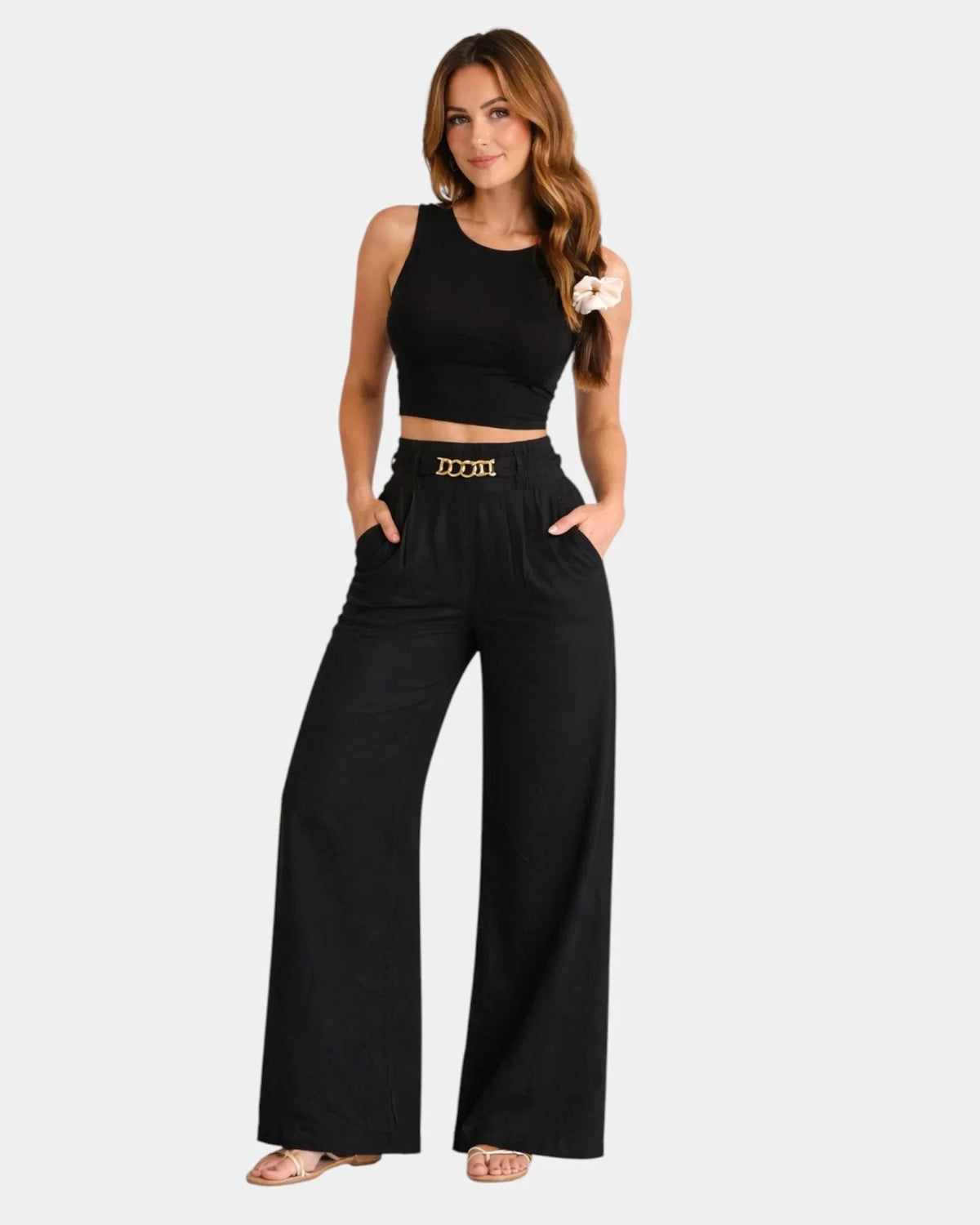 Audrey | Elegant Wide-Leg Pants