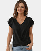 Patricia | V-Neck Top with Tummy Control