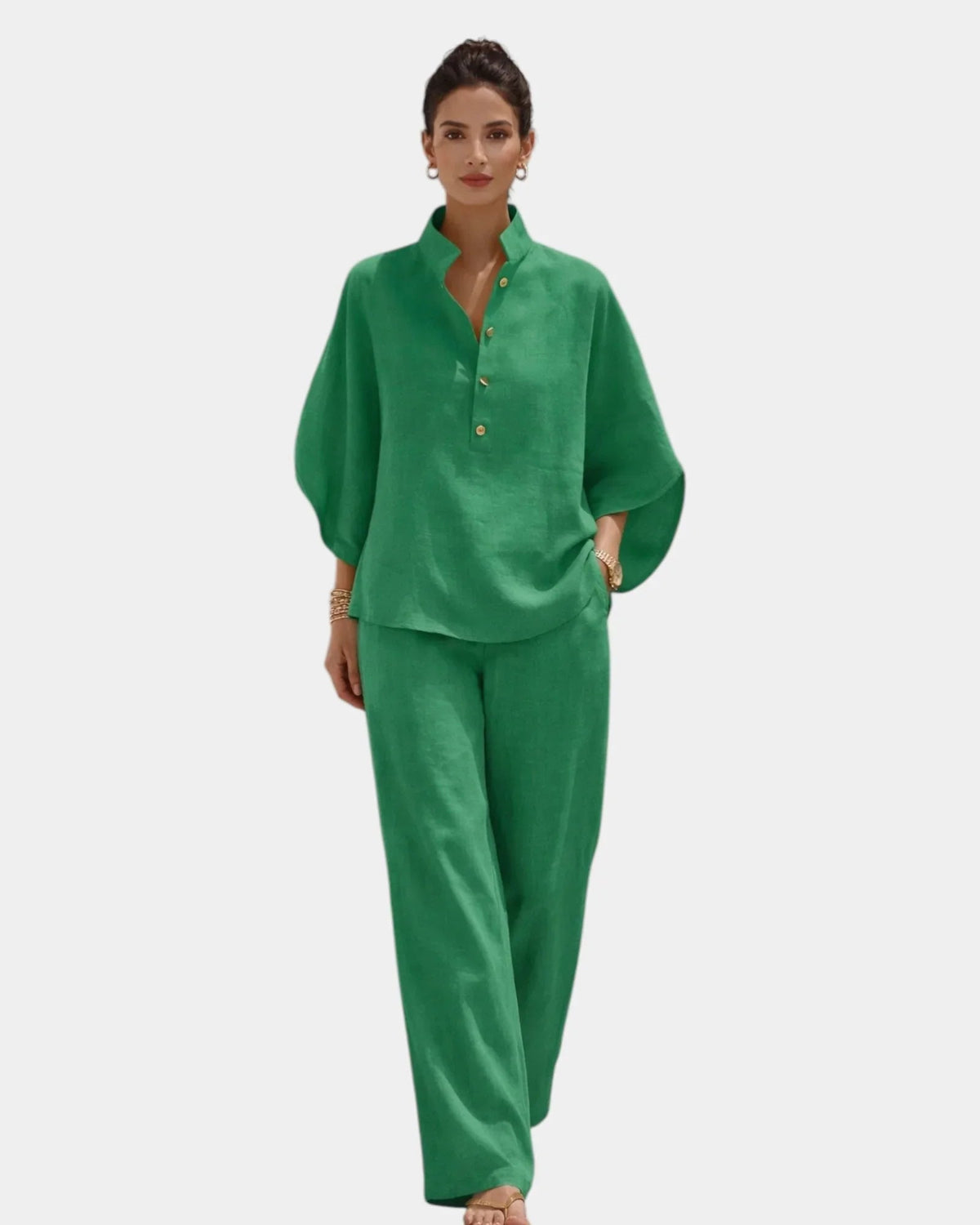 Brune | Cotton Two-Piece Set