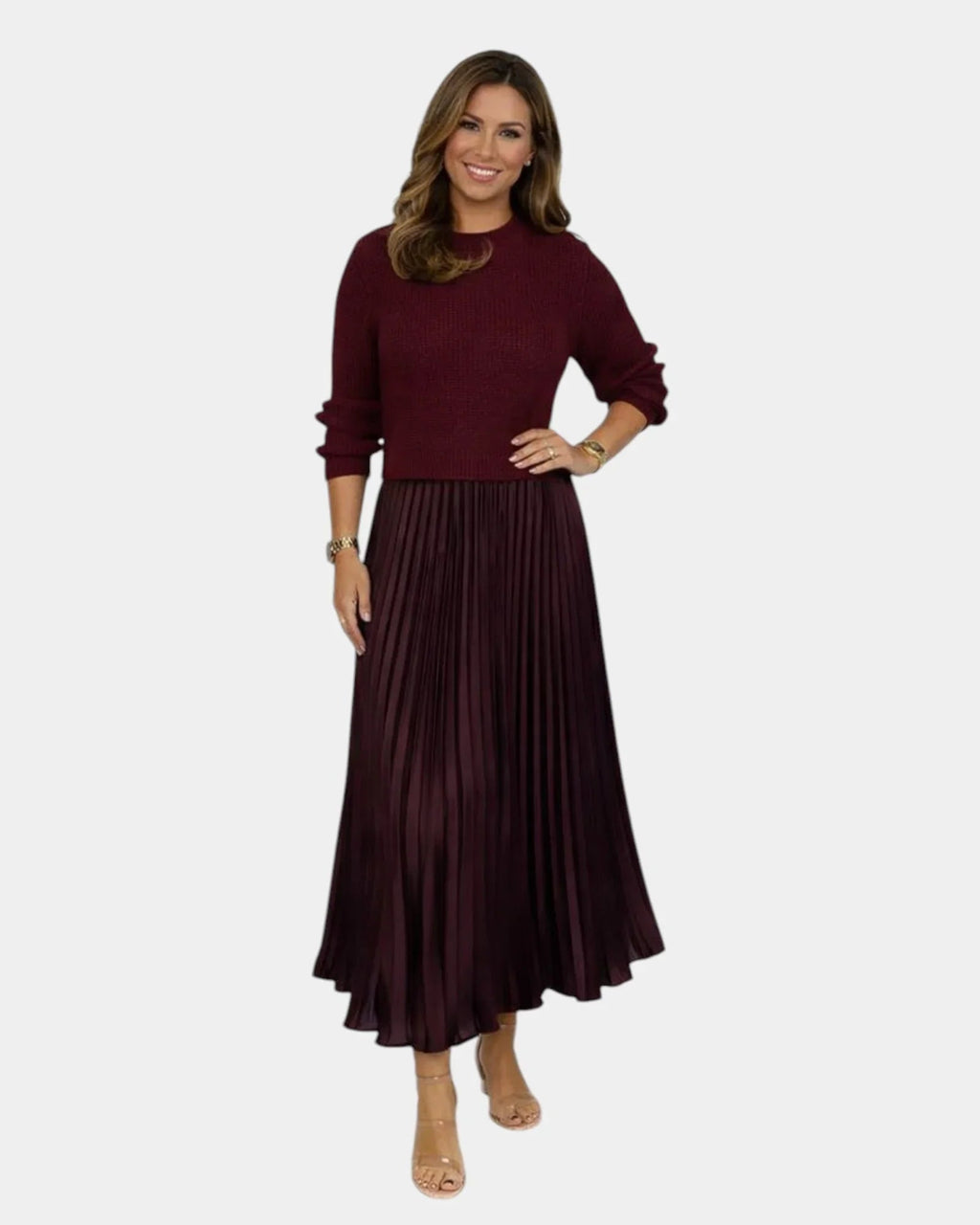 Beatrice | Blouse Effect Dress
