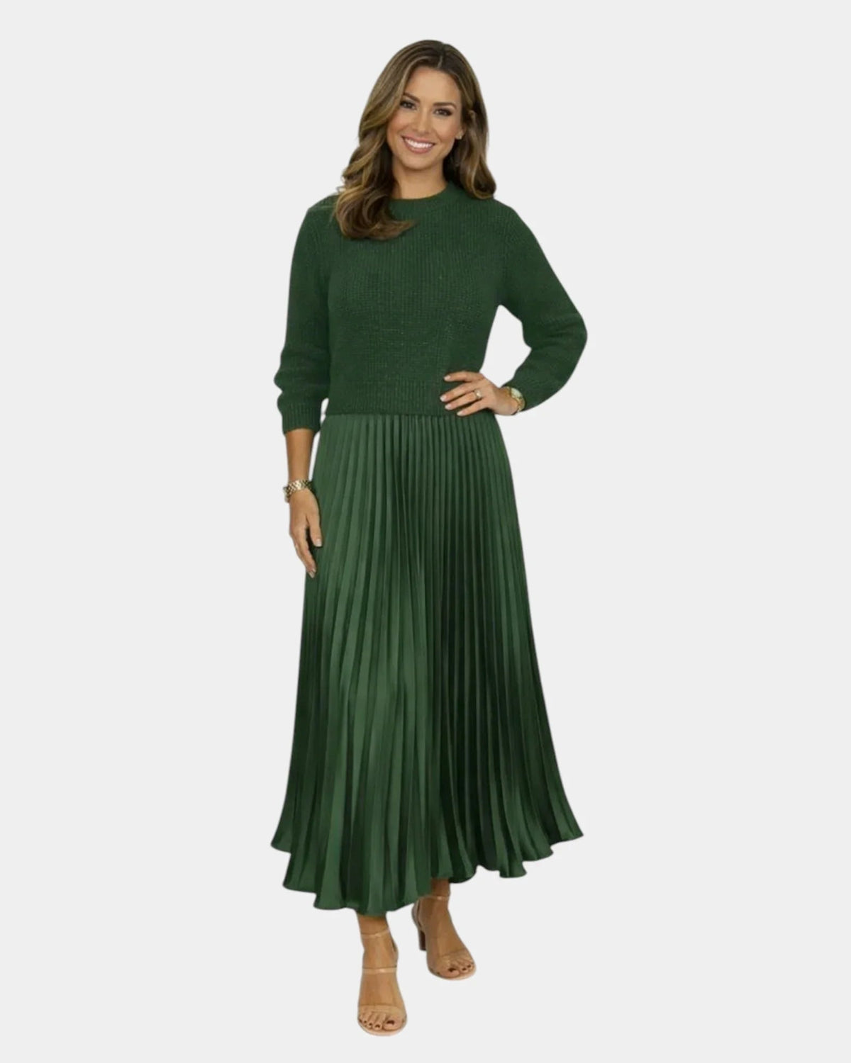 Beatrice | Blouse Effect Dress