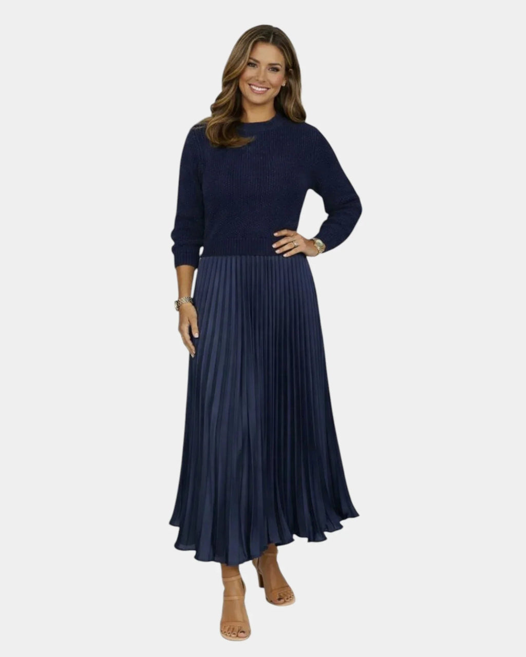 Beatrice | Blouse Effect Dress