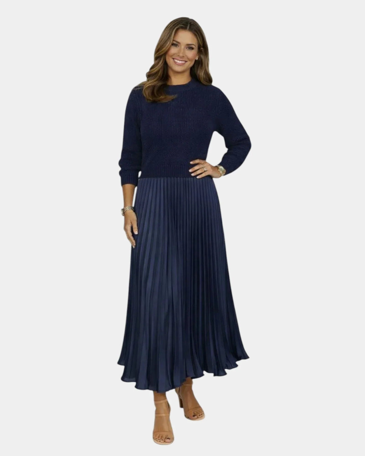 Beatrice | Blouse Effect Dress