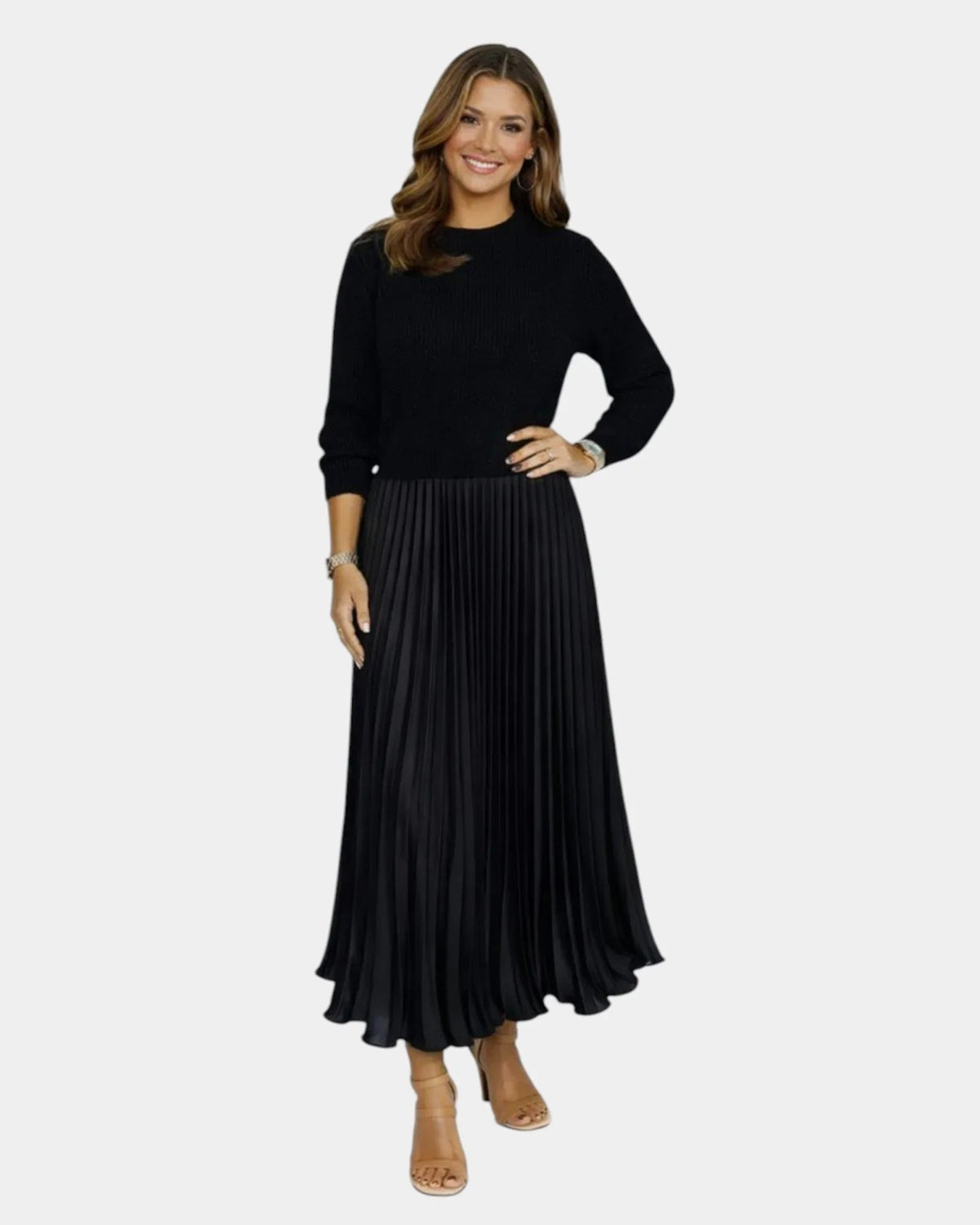 Beatrice | Blouse Effect Dress