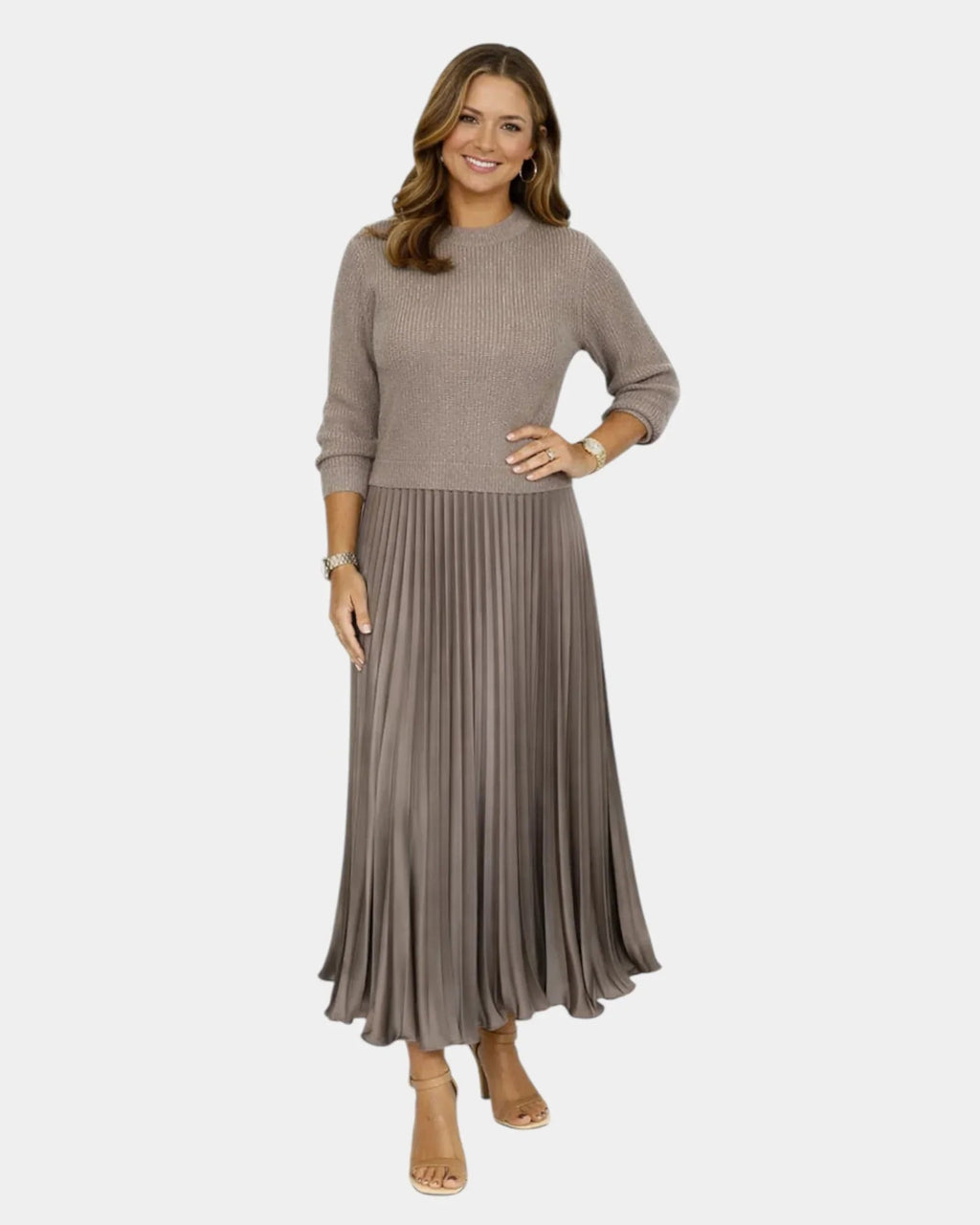 Beatrice | Blouse Effect Dress