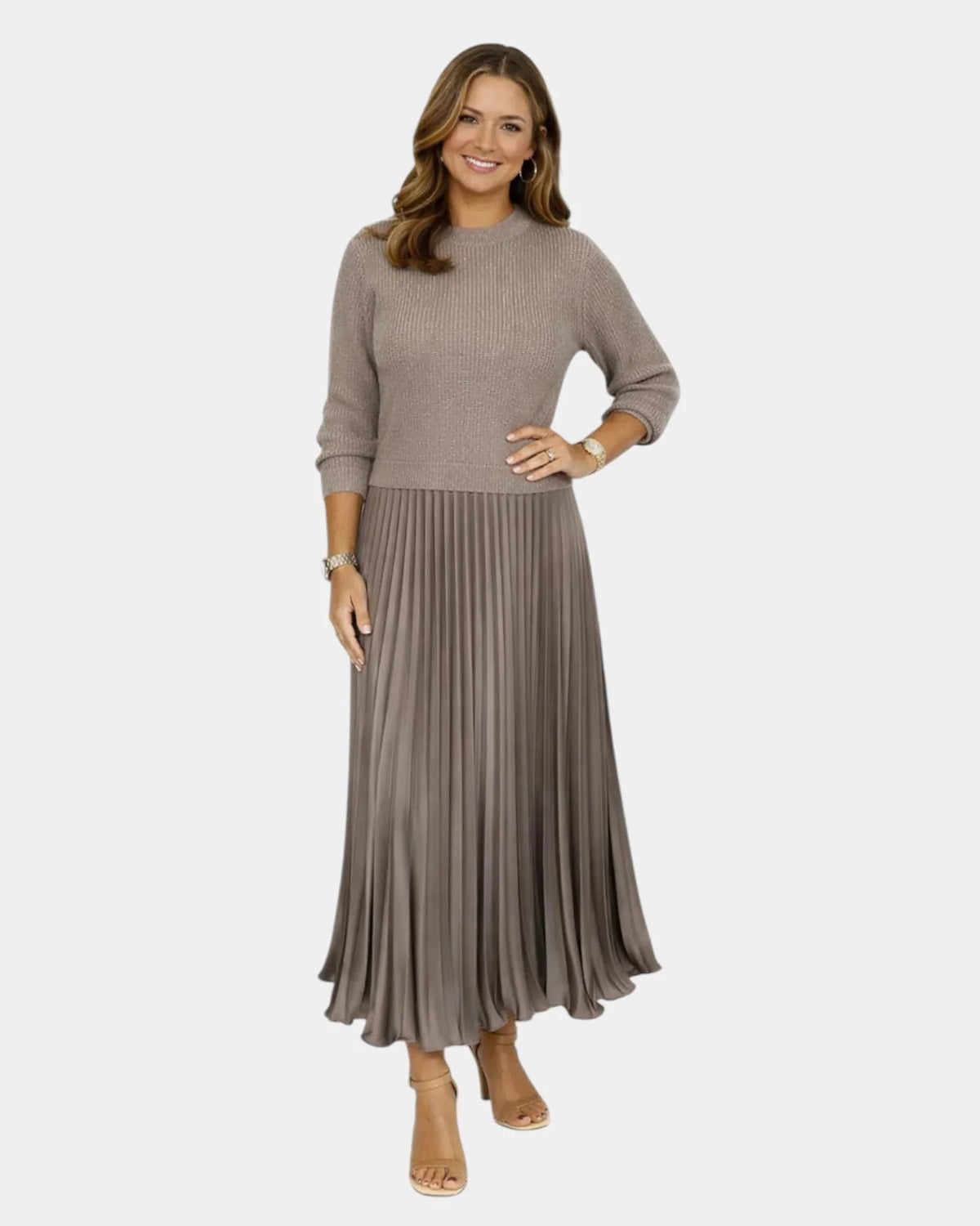Beatrice | Blouse Effect Dress