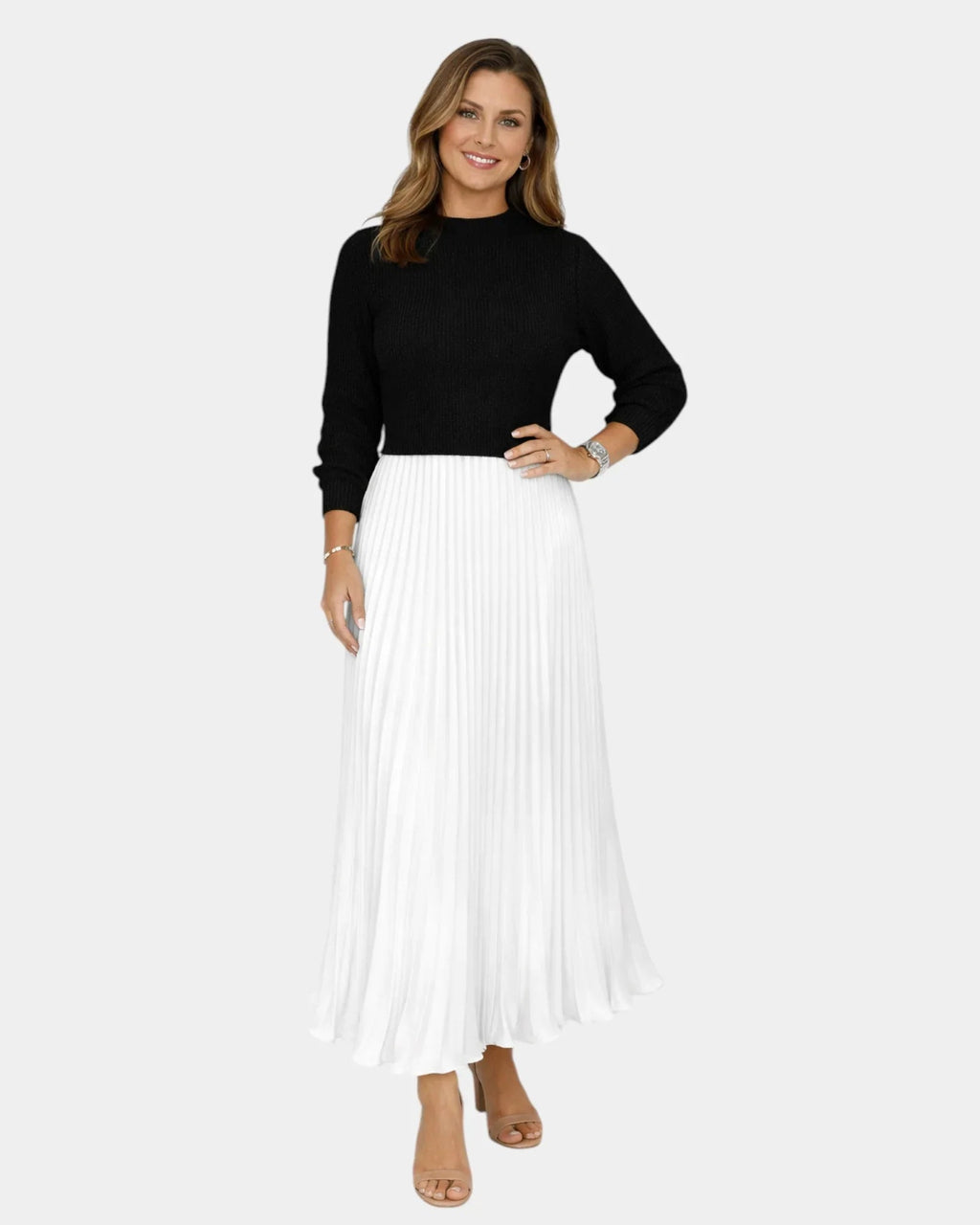 Beatrice | Blouse Effect Dress