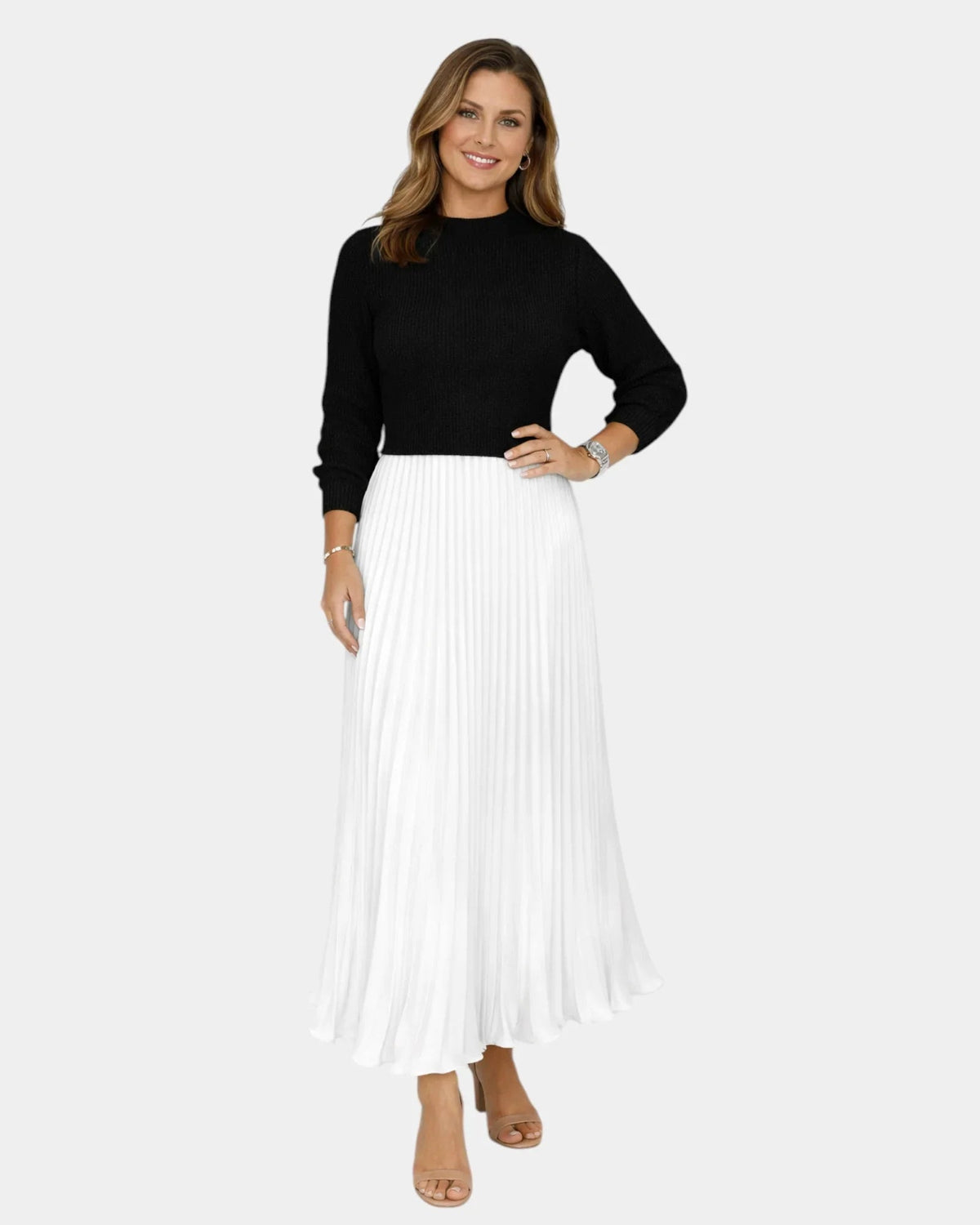 Beatrice | Blouse Effect Dress