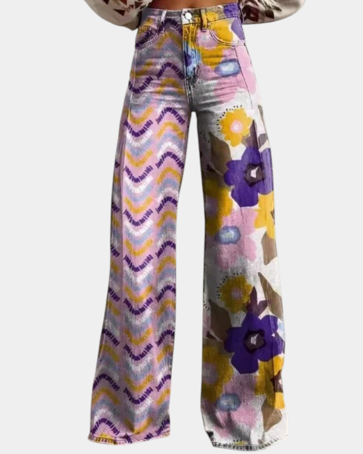 Isadora | Boho Floral Pants