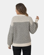 Rachael | Color Block Crew Neck Sweater