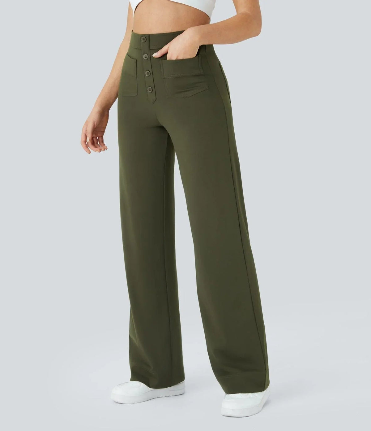 Jade | Comfortable Elastic Pants