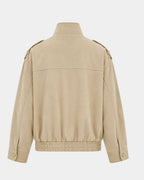 Juléane | Elegant bomber jacket with high collar