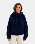 Marie | Cozy Sweater with High Collar and Hood