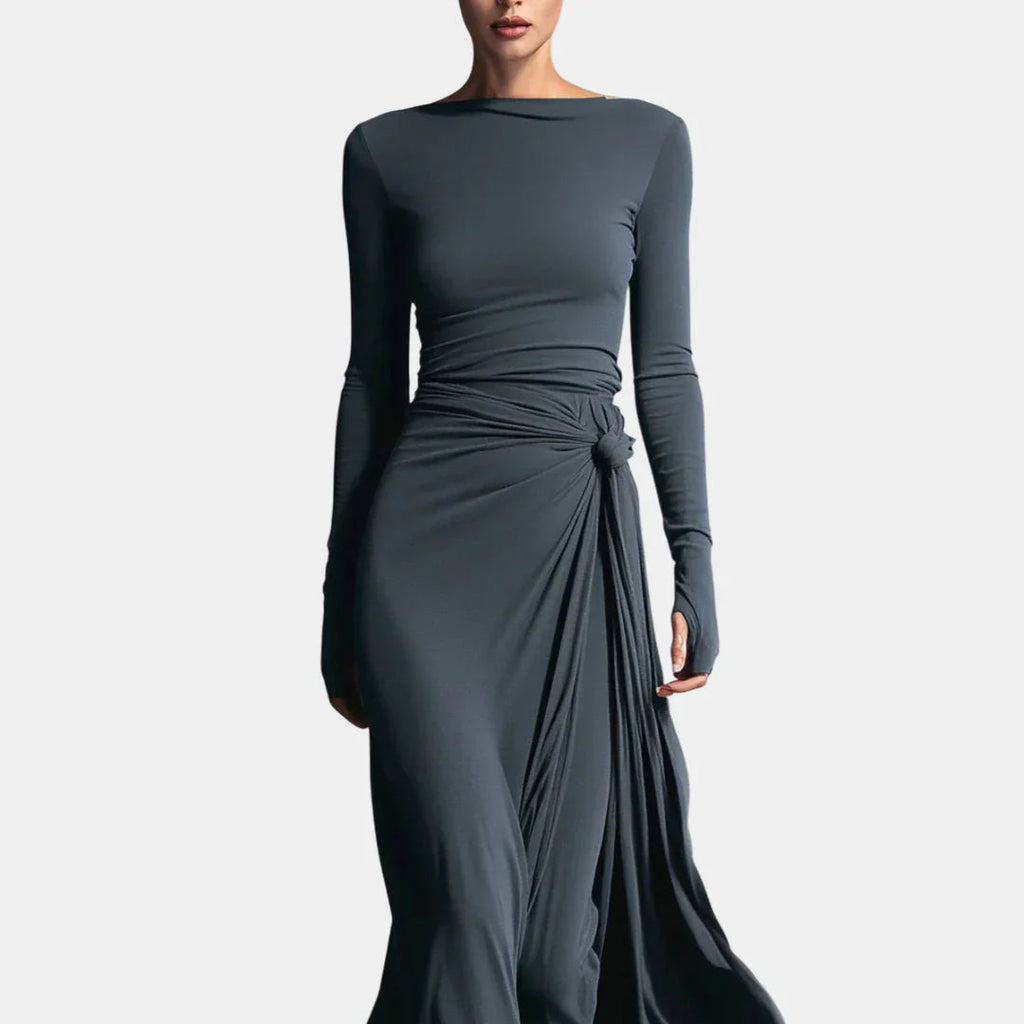 Renee | Draped Maxi Dress