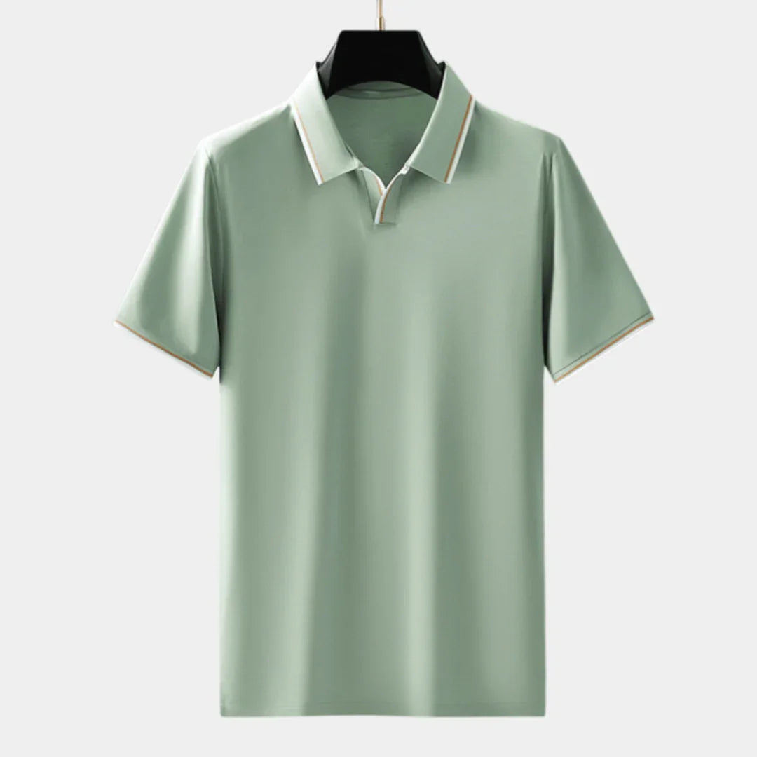 Antoine | Soft Silk Polo