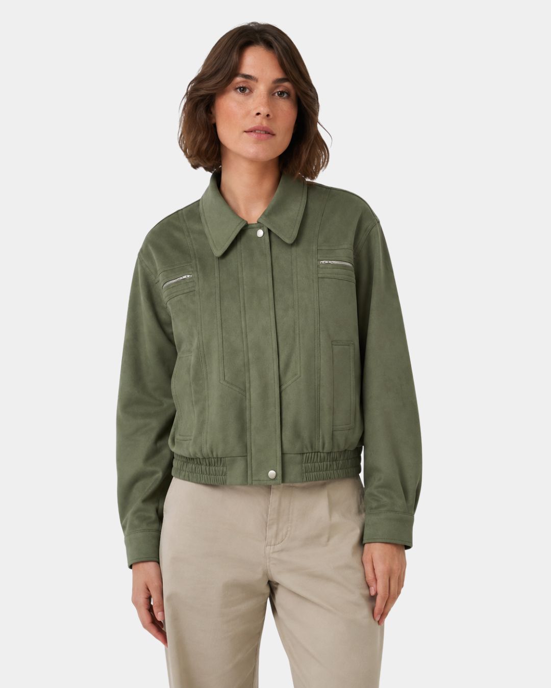 Lorianne | Elegant Bomber Jacket