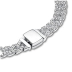 Adele | Cuban Bracelet in Moissanite