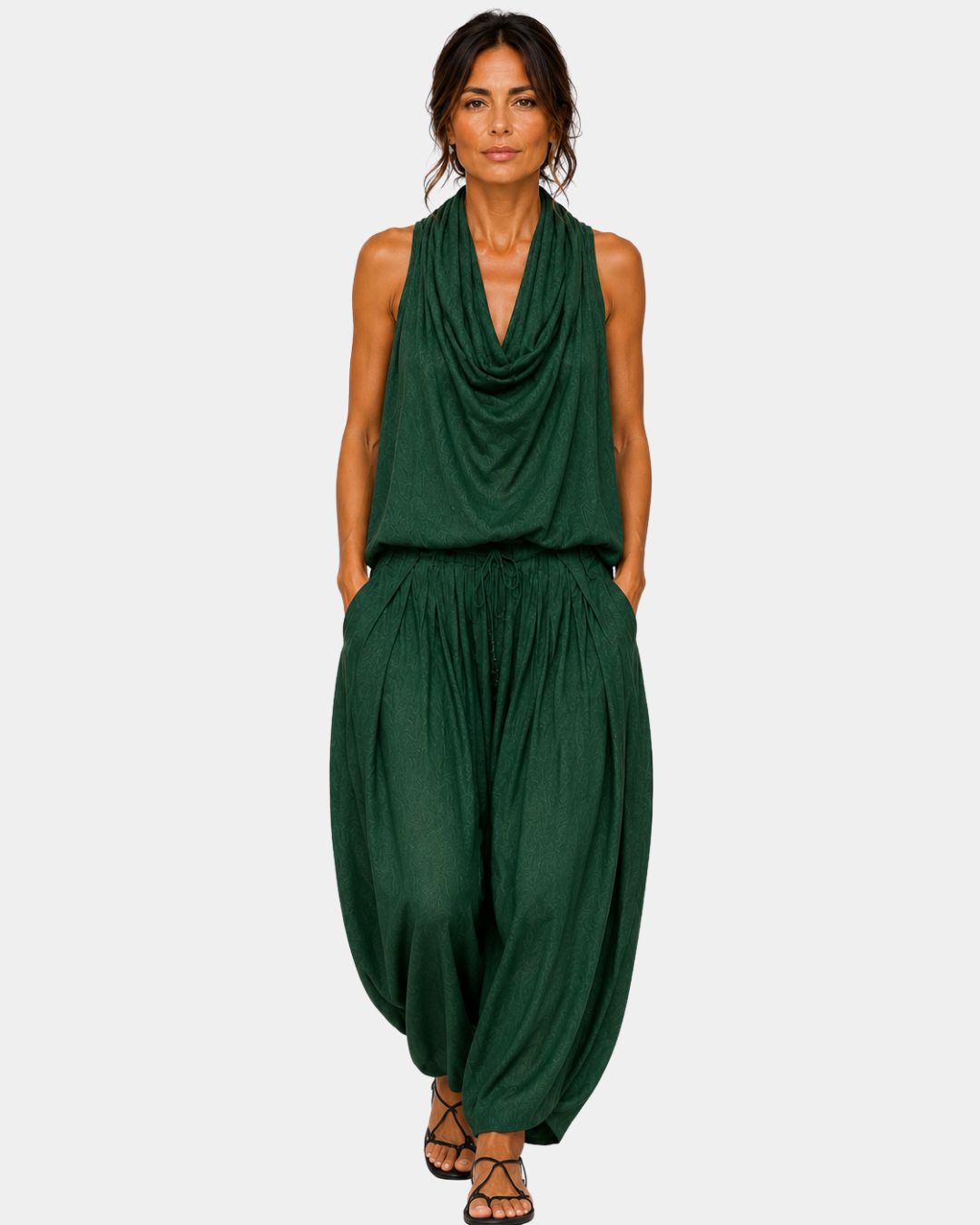 Emmeline | Set with Sleeveless Top and Trousers