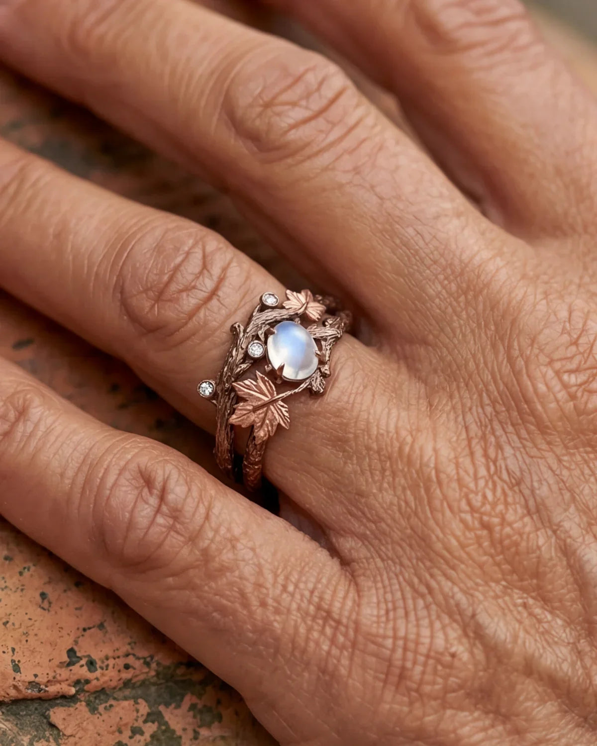 Maëlys | Branch Effect Ring