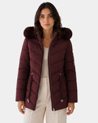 Anéline | Elegant Quilted Puffer Coat
