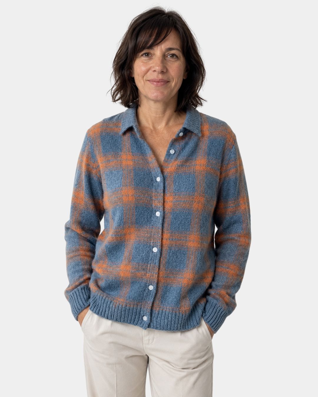 Camille | Comfortable Wool Cardigan