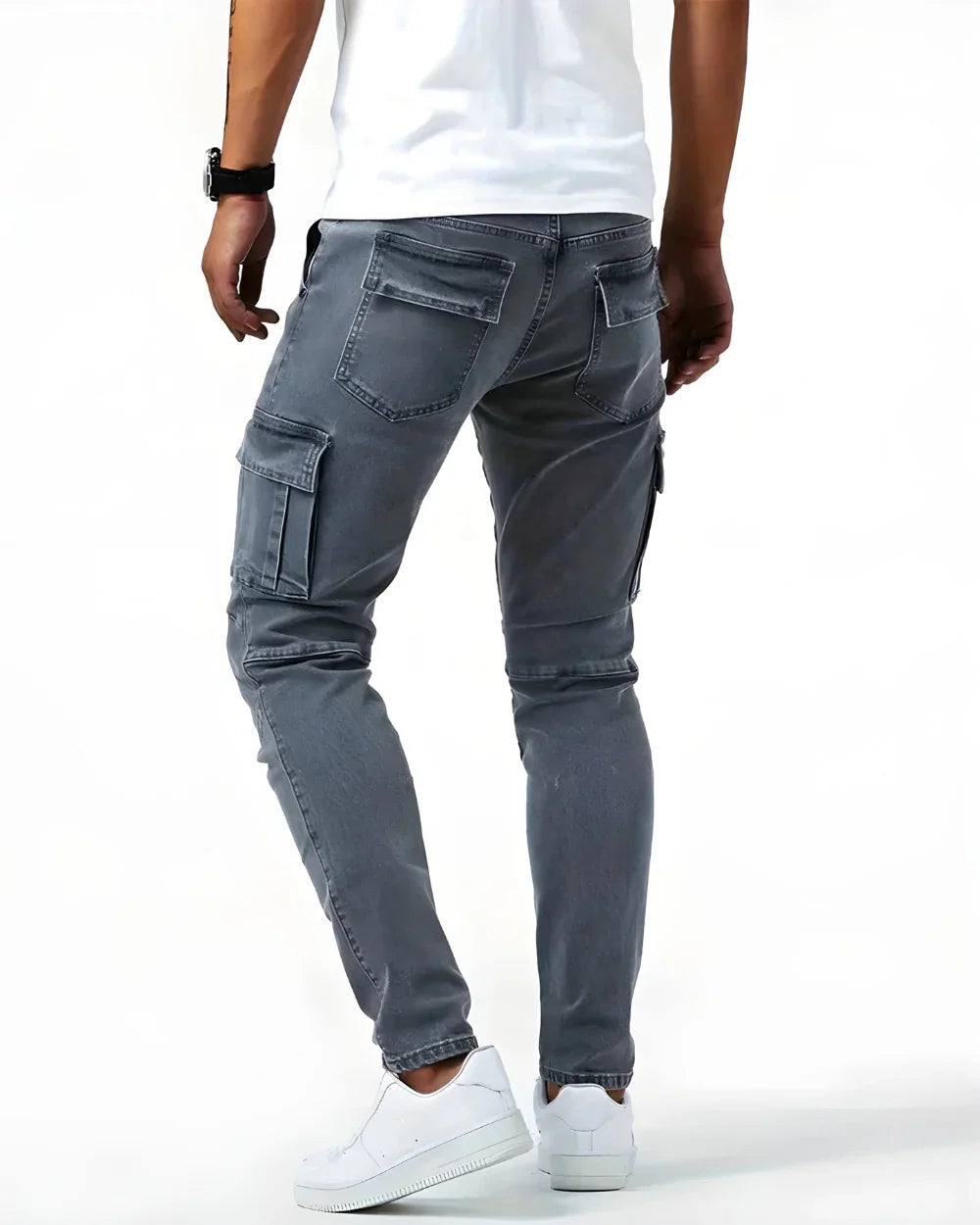 Jean | Elastic Cargo Pants