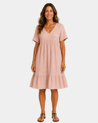 Alixandre | Textured Midi Dress