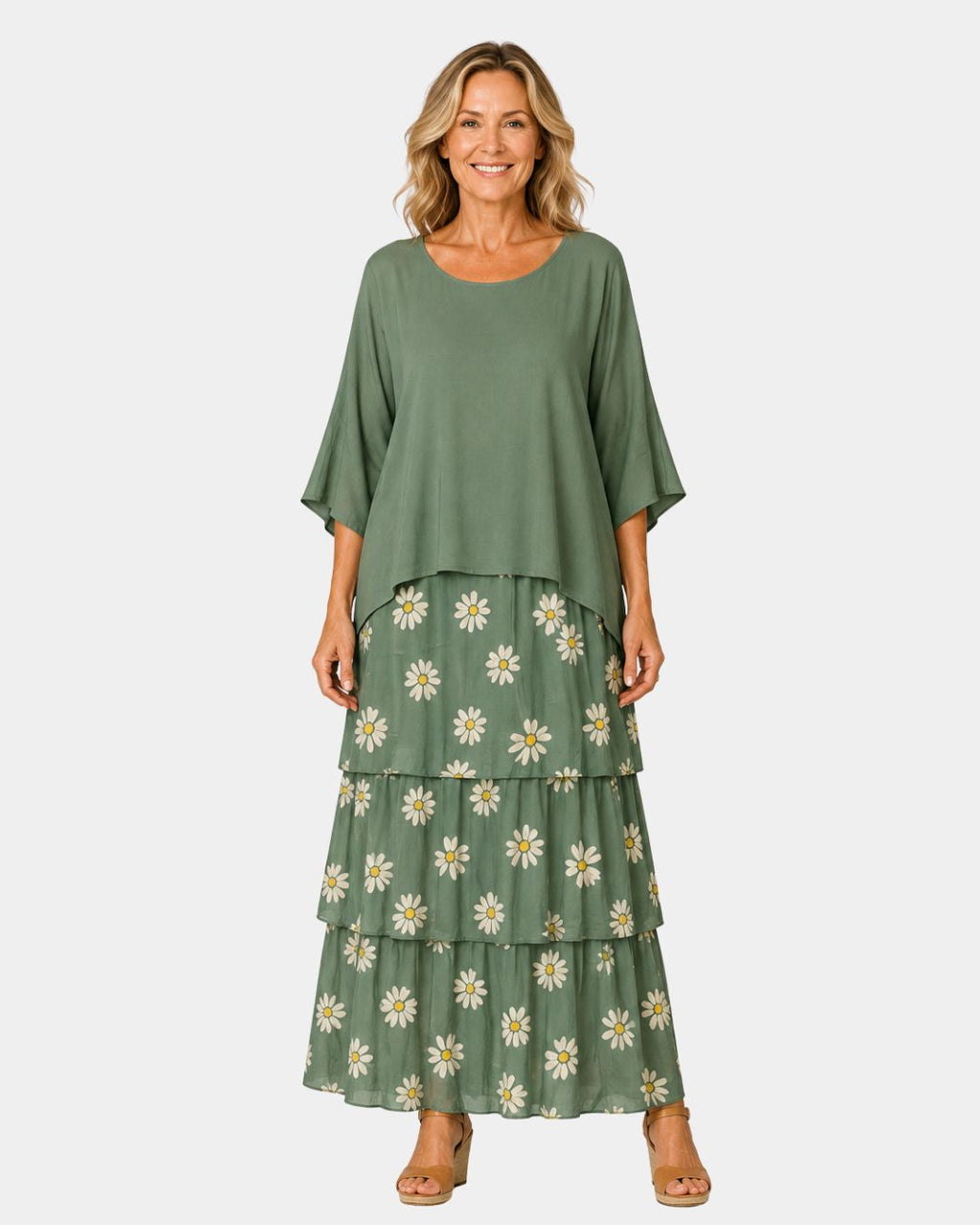 Agnès | Elegant Fluid Maxi Dress