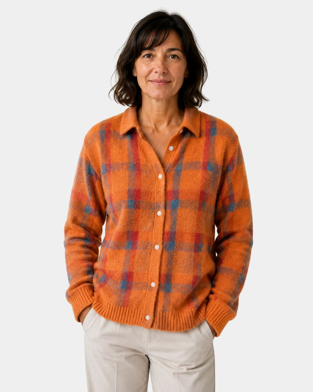 Camille | Comfortable Wool Cardigan