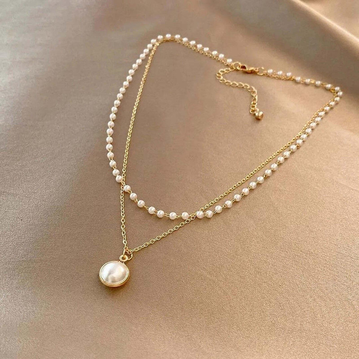 Mathilde | Luster Pearl Necklace
