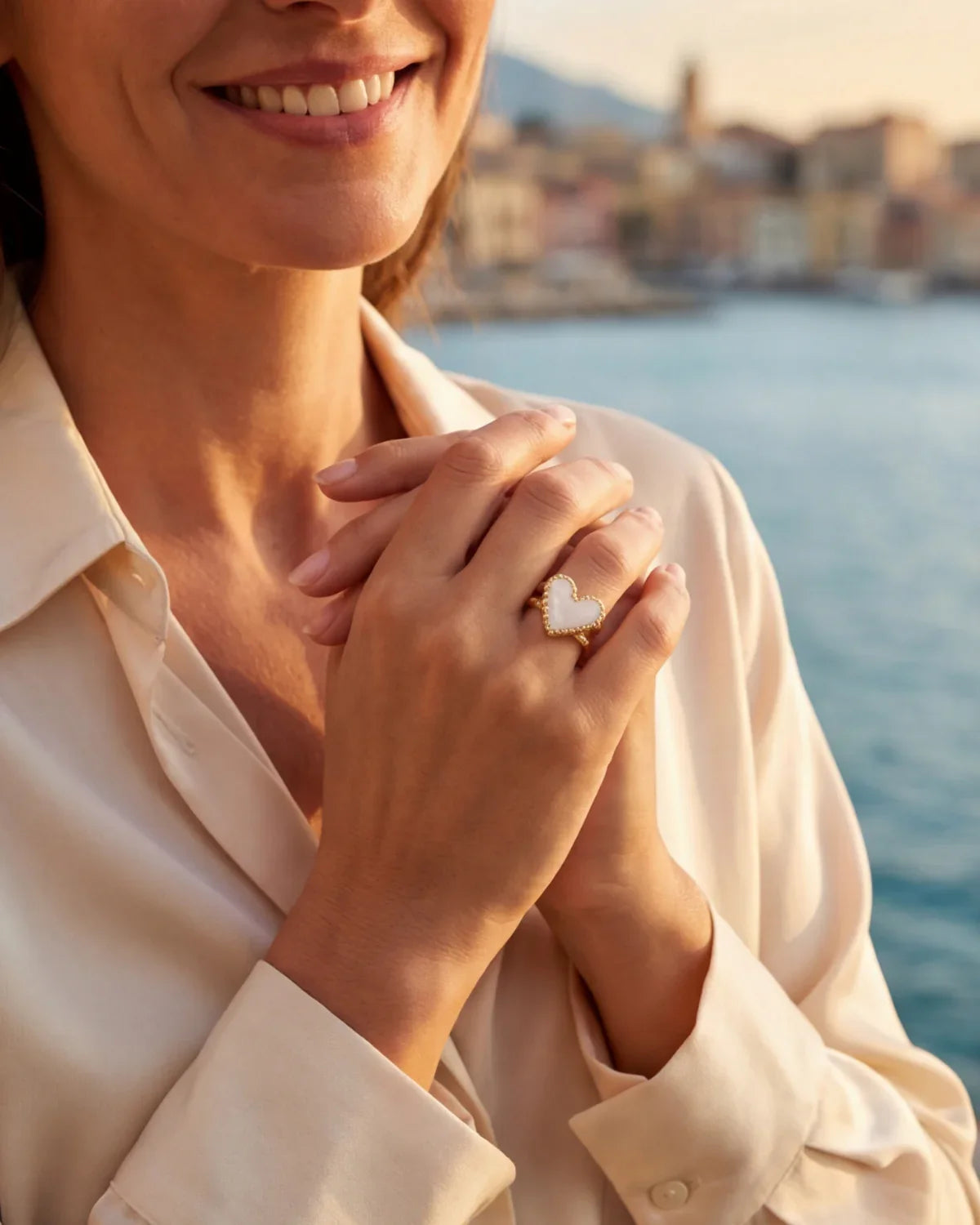 Quitterie | Heart Ring