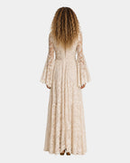 Annoncelle | Vintage Mermaid Cut Long Dress