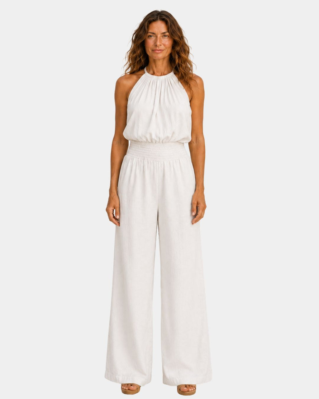 Ghisleine | Elegant Jumpsuit with Halter Neck