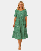 Belzamine | Lightweight Polka Dot Dress