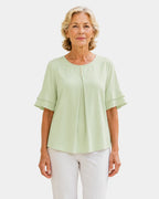 Hadelinde | Elegant Button-Up Blouse
