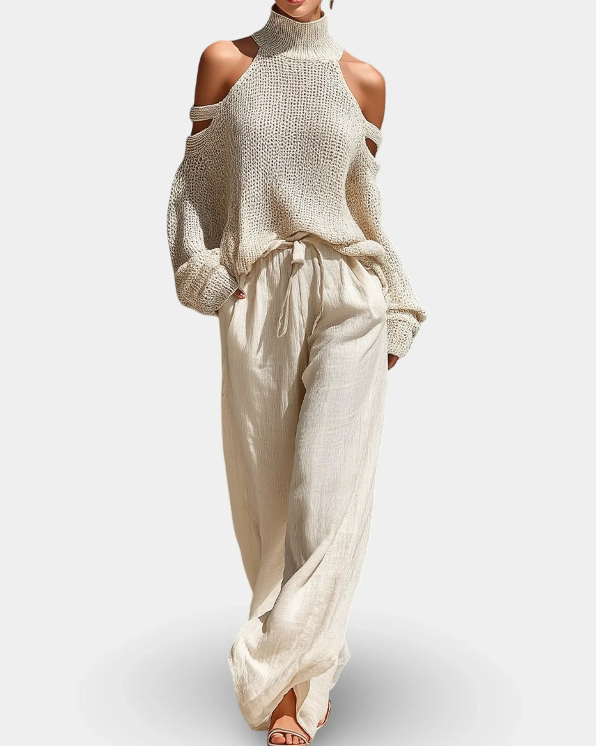 Camile | Trendy Knit Set and Pants