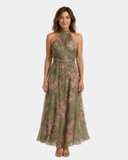 Maïa | Elegant Long Floral Dress