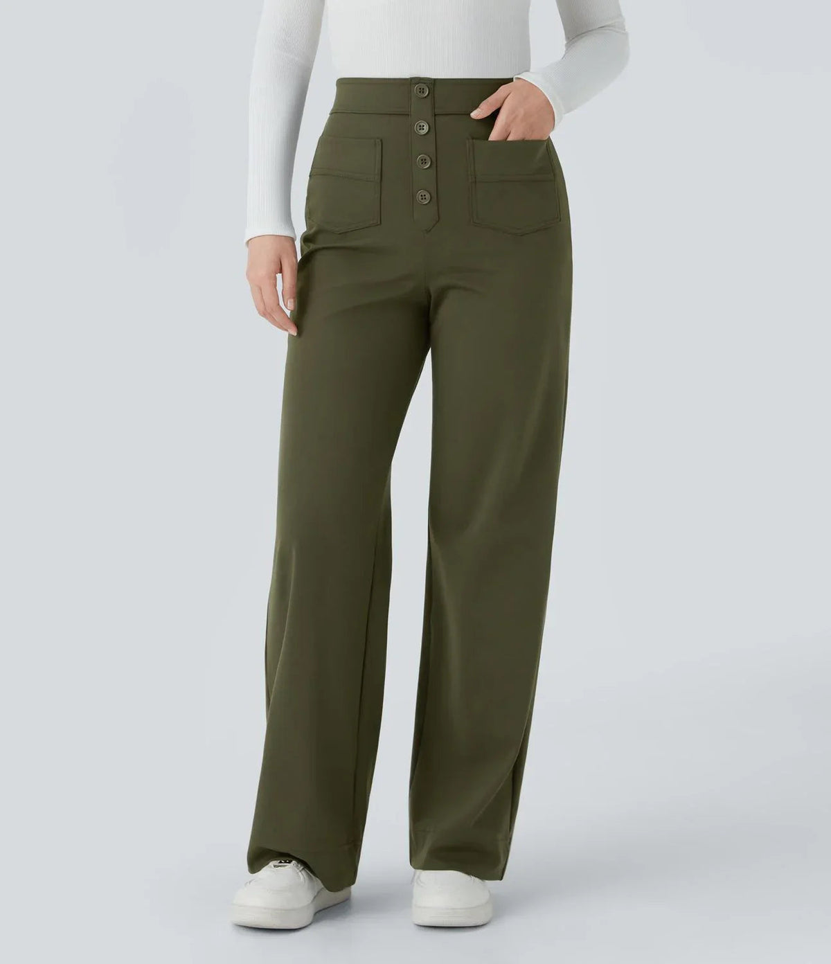 Jade | Comfortable Elastic Pants