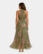 Maïa | Elegant Long Floral Dress