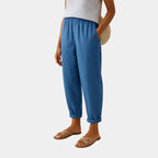 Florence | Comfortable Linen Effect Pants