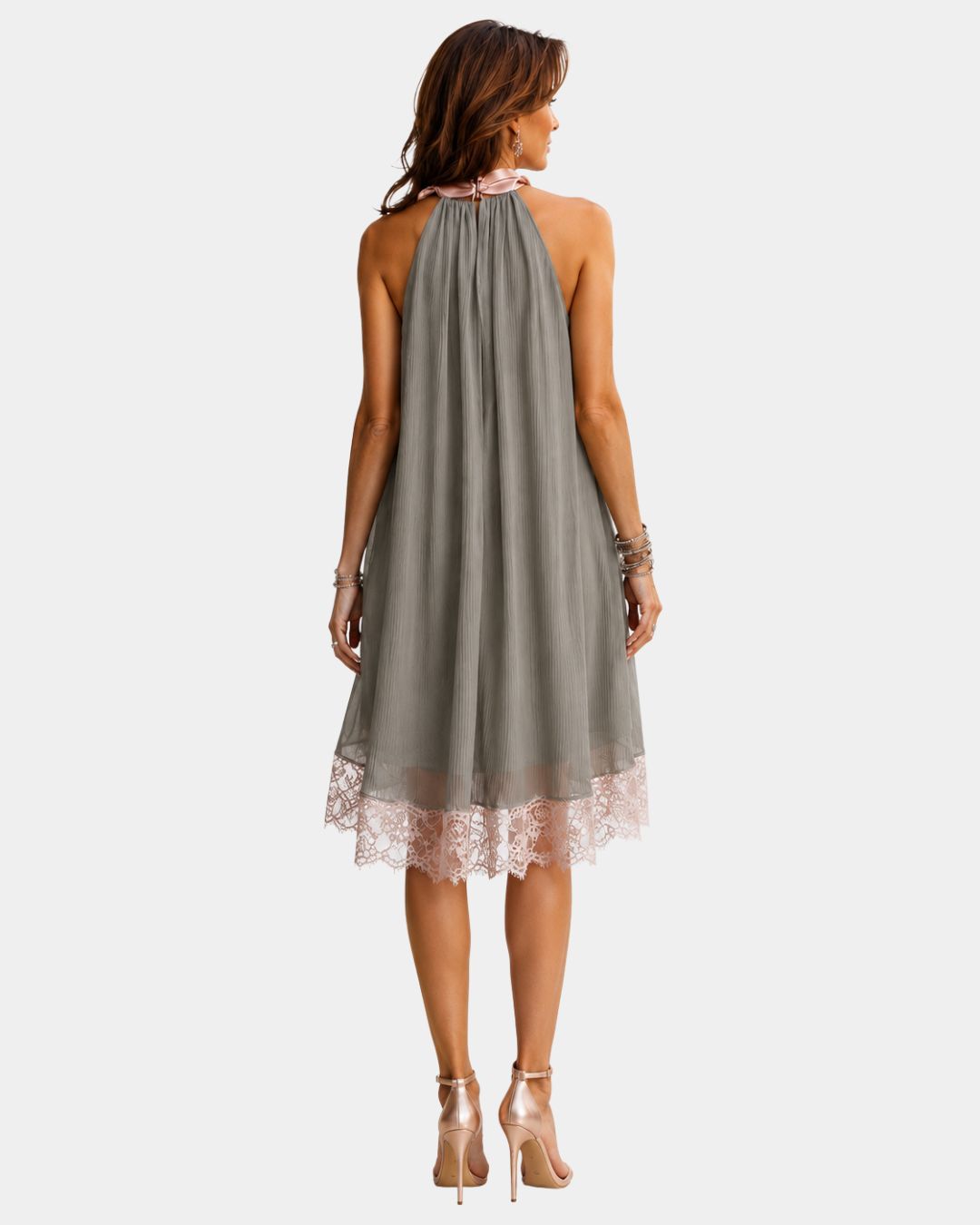 Arsinoe | Dress with Elegant Knot